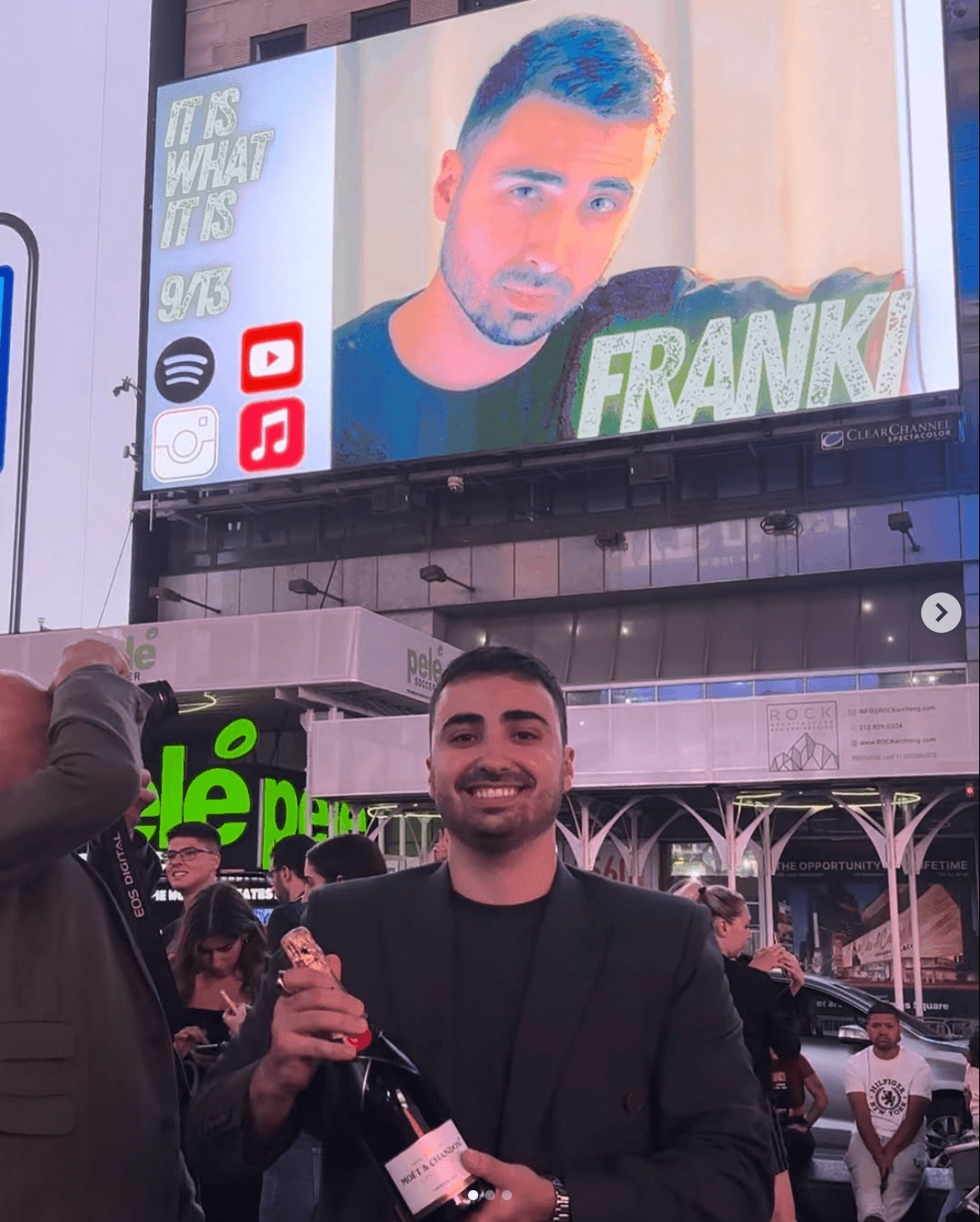 Had A Times Square Billboard